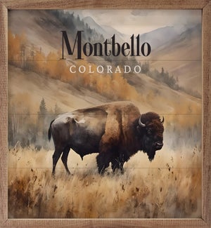 Personalized City State Bison